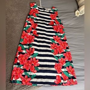 vineyard vines magnolia stripe shift dress Sz 10